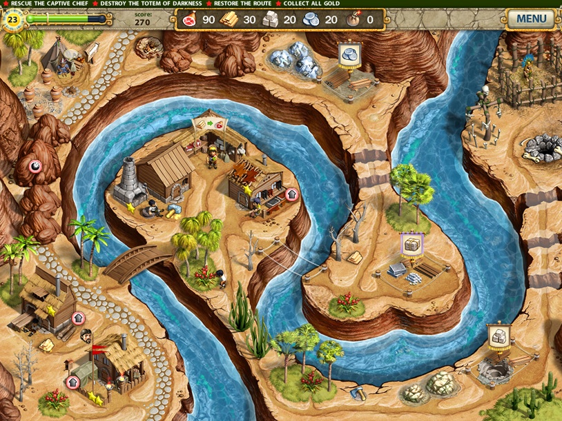 Adelantado 4 - Aztec Skulls screenshot 2