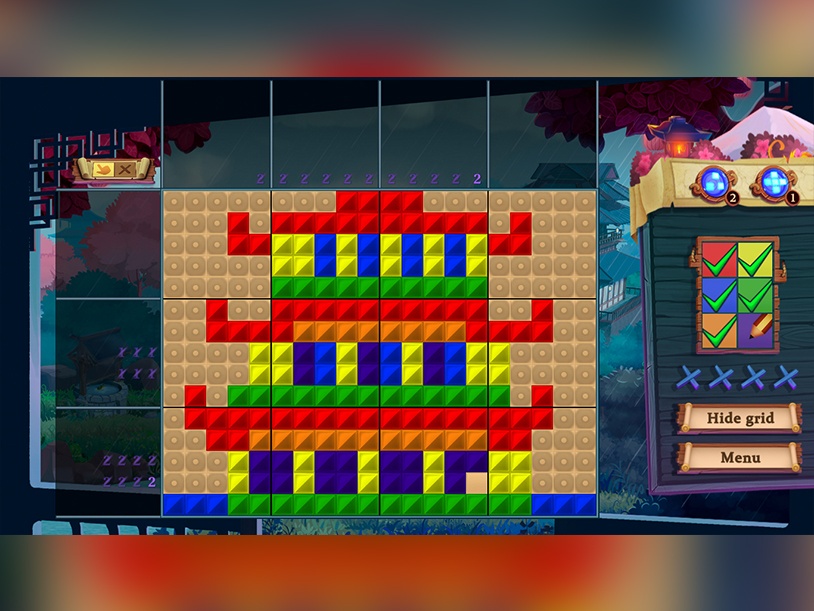 Adventure Mosaics: Land of the Rising Sun screenshot 2
