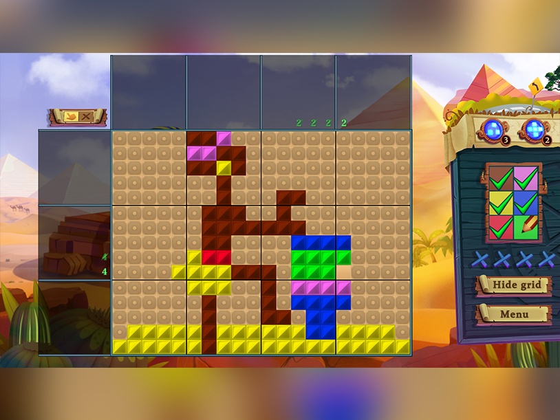Adventure Mosaics: Moto-Trip Africa screenshot 2