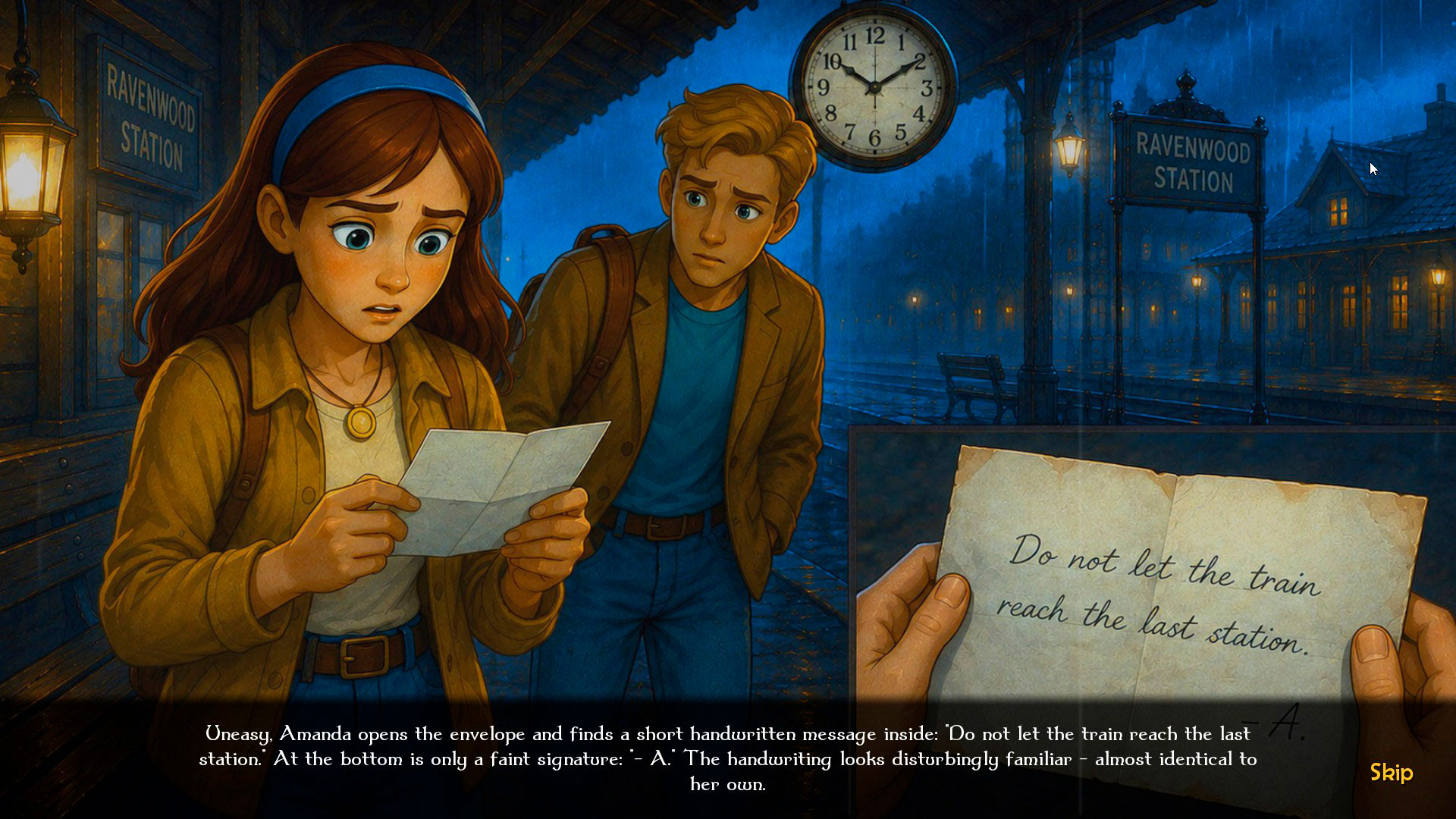 Amanda's Magic Book 15: The Midnight Train screenshot 3