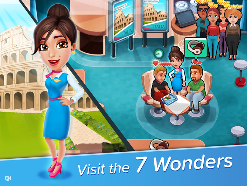 Amber's Airline - 7 Wonders screenshot 1