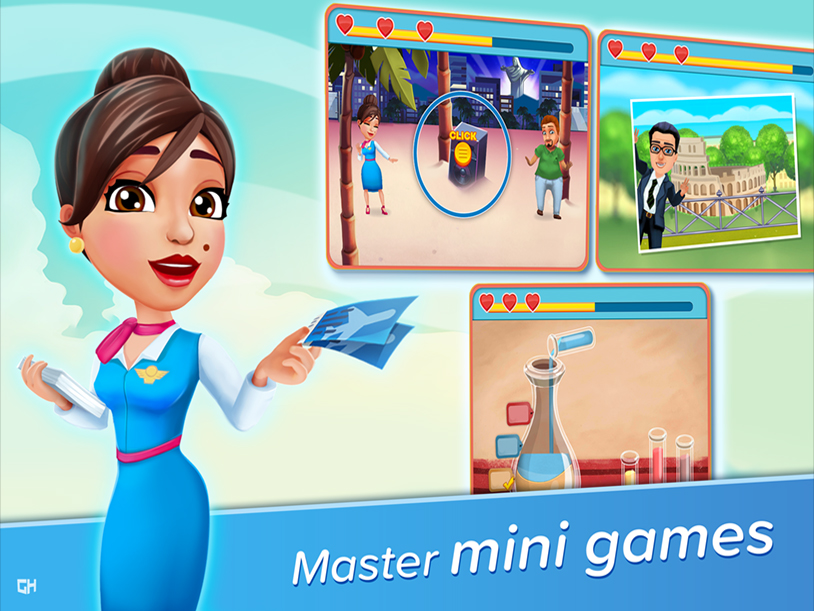 Amber's Airline - 7 Wonders screenshot 3