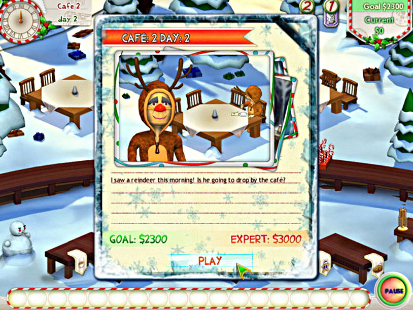 Amelie's Cafe: Holiday Spirit screenshot 3