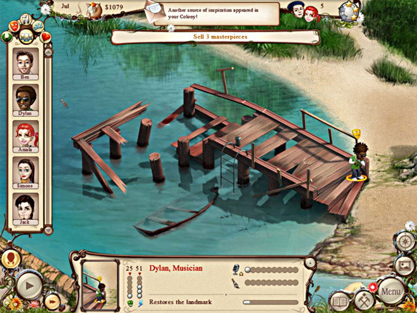 Artist Colony screenshot 1