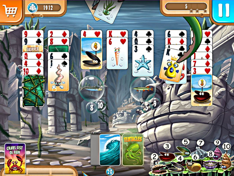 Atlantic Quest Solitaire screenshot 3