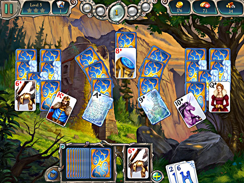 Avalon Legends Solitaire 2 screenshot 1
