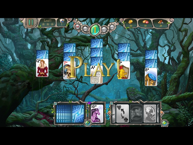 Avalon Legends Solitaire 3 screenshot 1