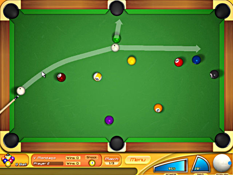 Backspin Billiards screenshot 2