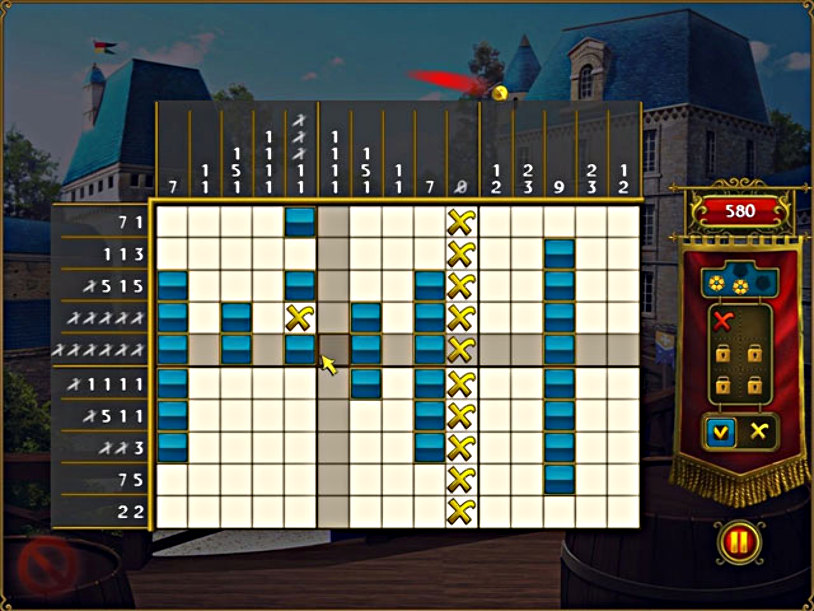 Fill and Cross Royal Riddles with Royal Jigsaw screenshot 1