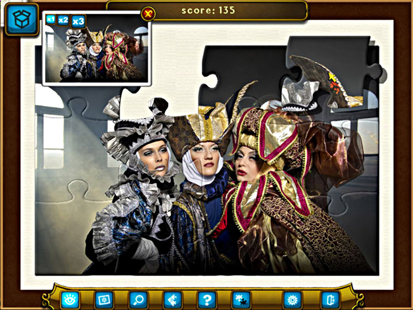 Fill and Cross Royal Riddles with Royal Jigsaw screenshot 2