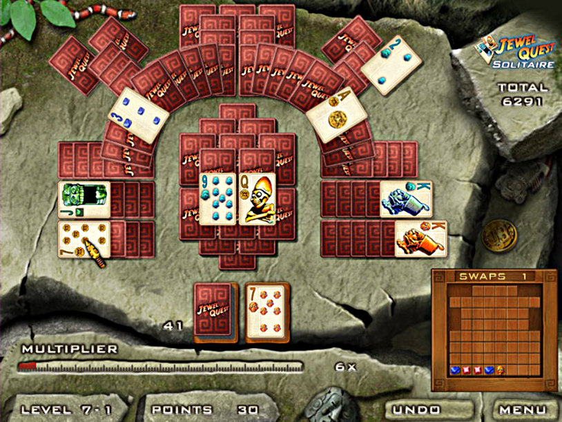 Jewel Quest Solitaire with Dream Vacation Solitaire screenshot 3