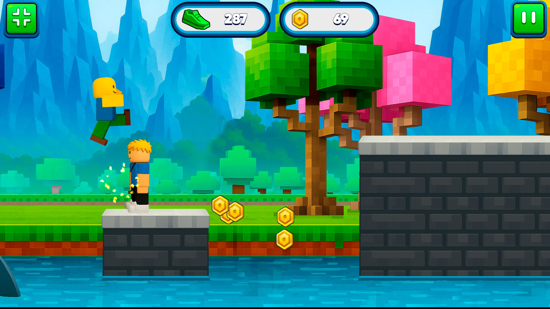 Blocky Run screenshot 4