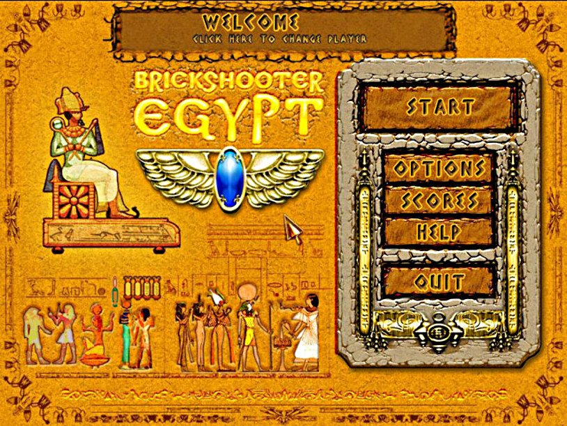 Brickshooter Egypt screenshot 1