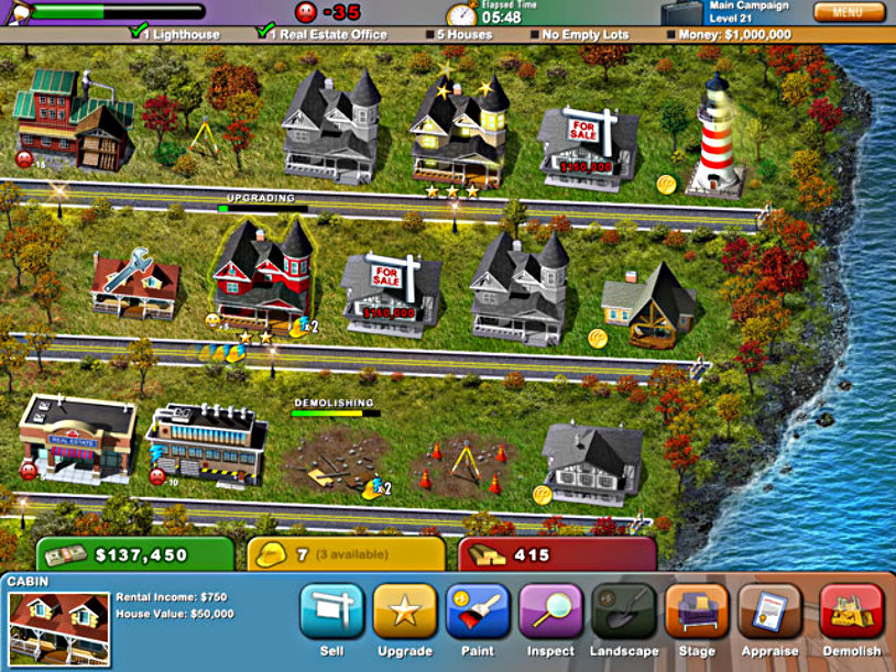 Build-a-Lot: On Vacation screenshot 1