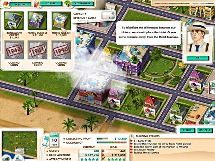 Build It! Miami Beach Resort screenshot 1
