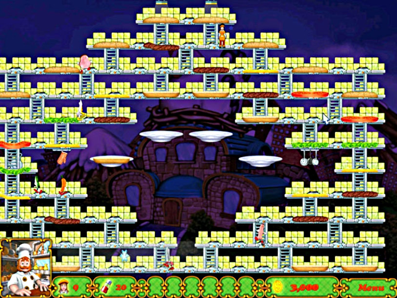 BurgerTime Deluxe screenshot 2
