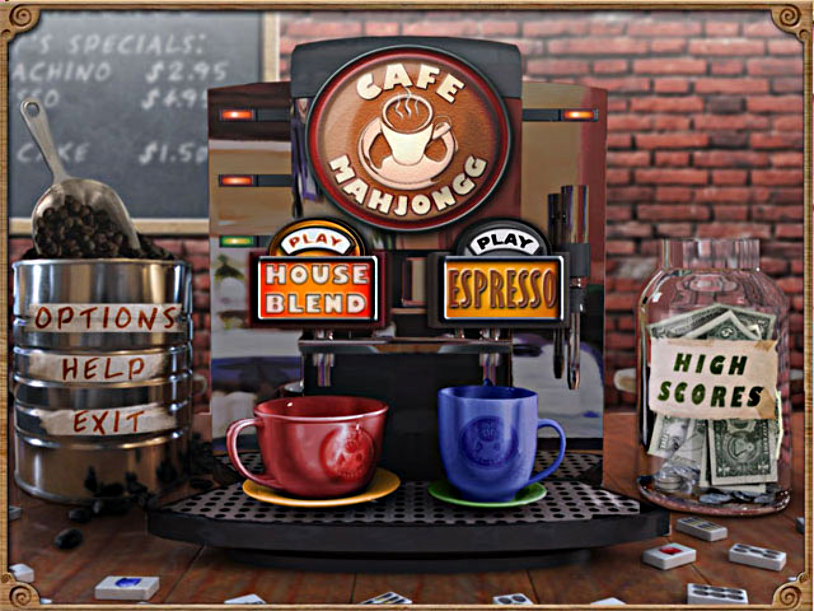 Cafe Mahjongg screenshot 1