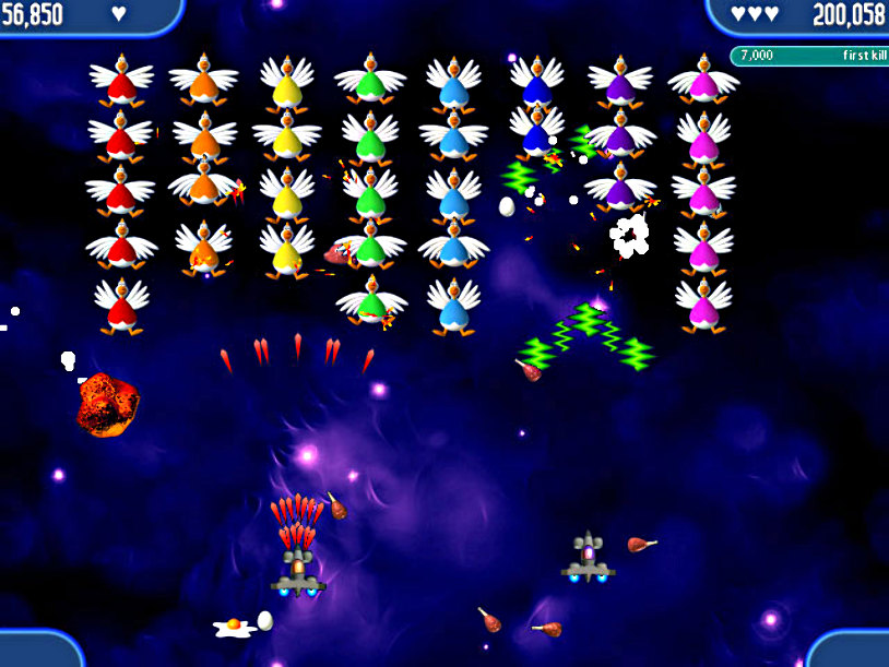 Chicken Invaders 2 screenshot 1