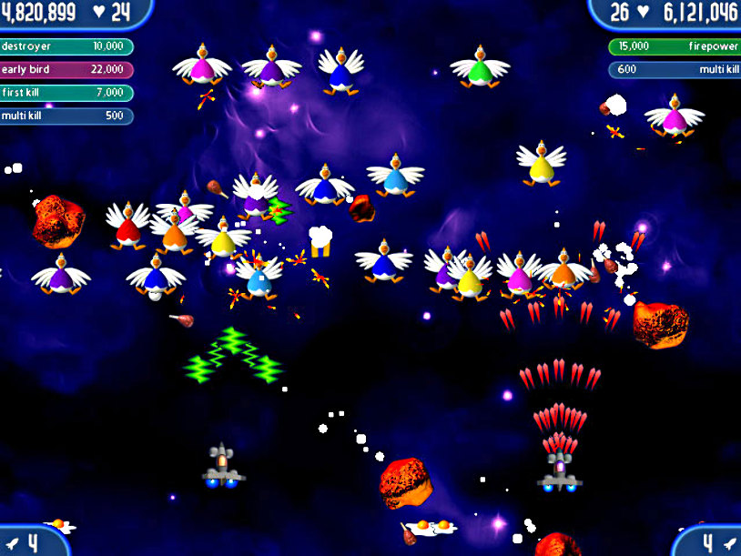 Chicken Invaders 2 screenshot 2