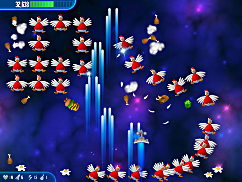 Chicken Invaders 3: Christmas Edition screenshot 2