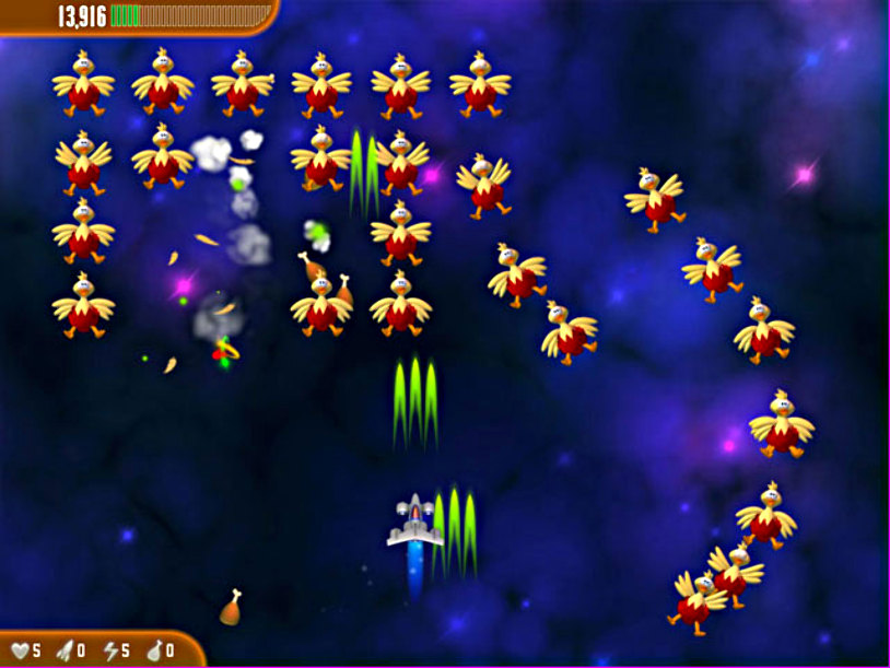 Chicken Invaders 3: Easter Edition screenshot 2