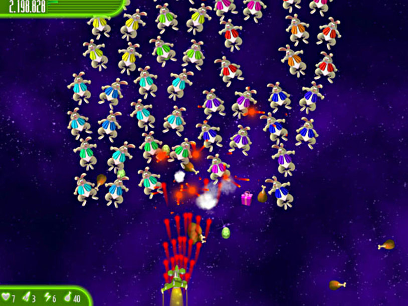 Chicken Invaders 4: Easter Edition screenshot 2