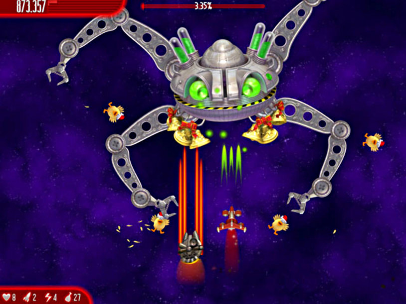 Chicken Invaders 4: Ultimate Omelette Christmas Edition screenshot 3