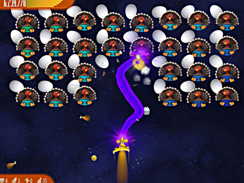 Chicken Invaders: Ultimate Omelette - Thanksgiving Edition screenshot 3
