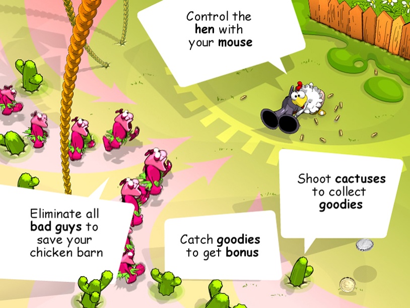 Chicken Rush Deluxe screenshot 3