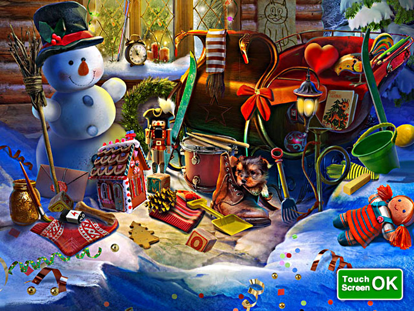 Christmas Adventure: Candy Storm screenshot 2