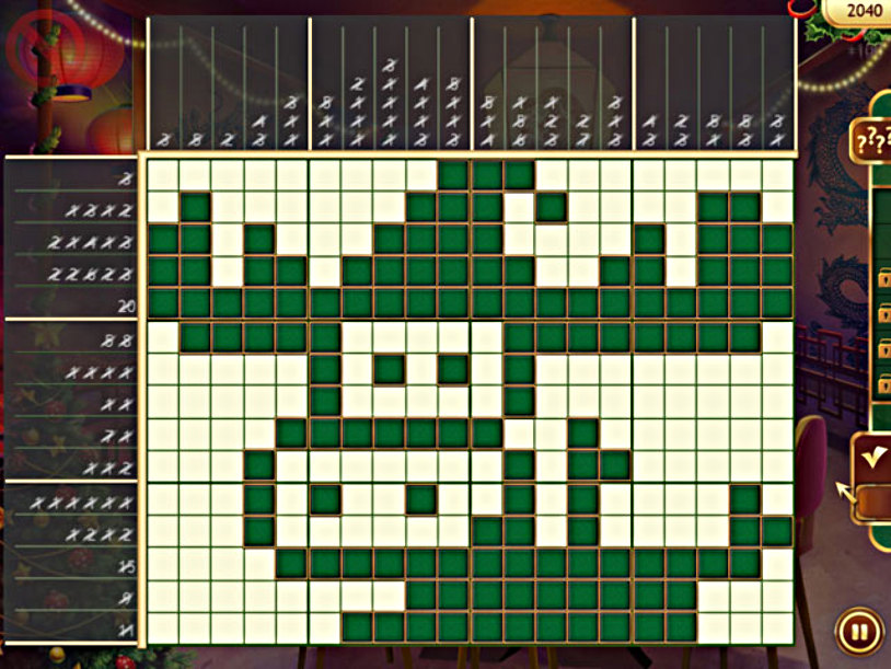 Christmas Griddlers screenshot 1