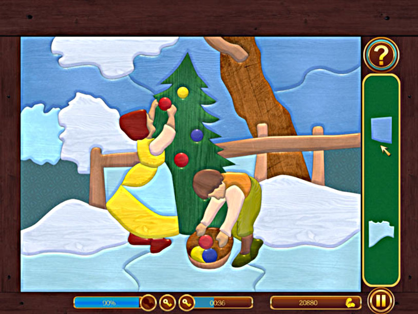 Christmas Patchwork - Frozen screenshot 2