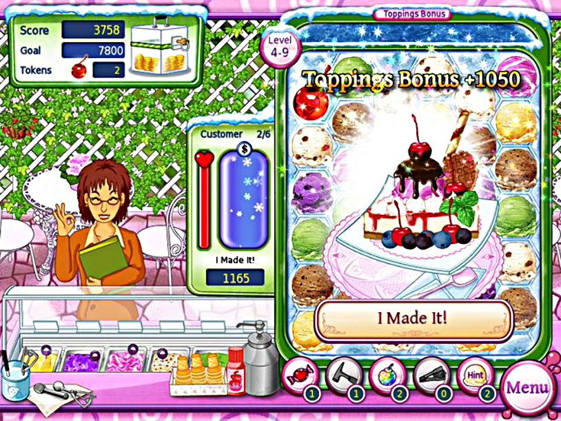 Cindys Sundaes screenshot 2