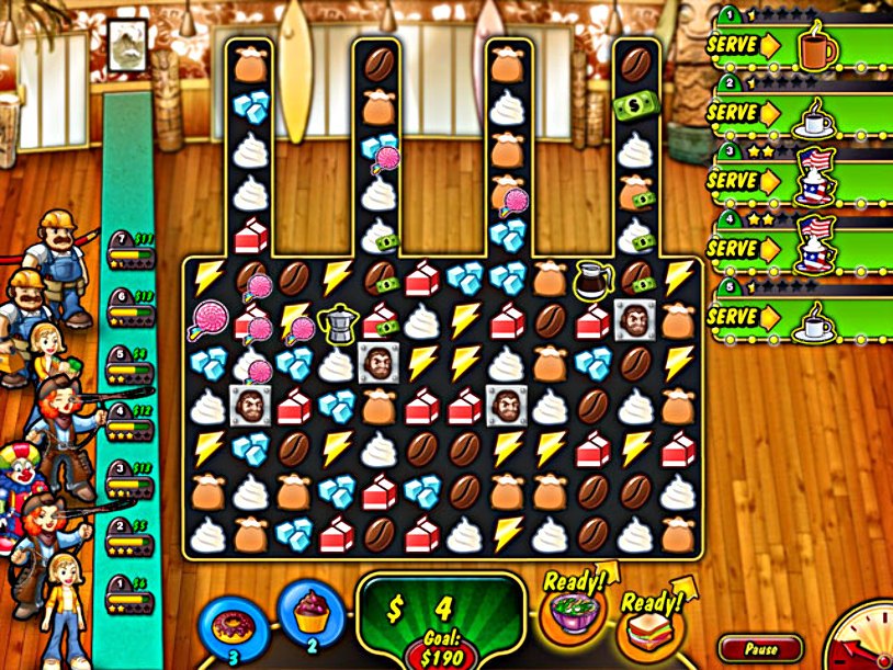 Coffee Rush 2 screenshot 1