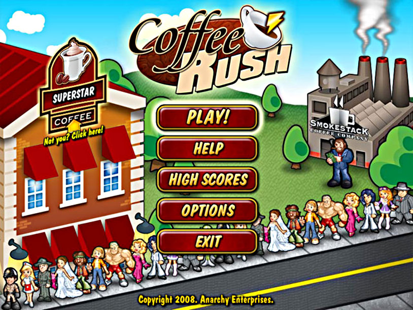 Coffee Rush screenshot 1