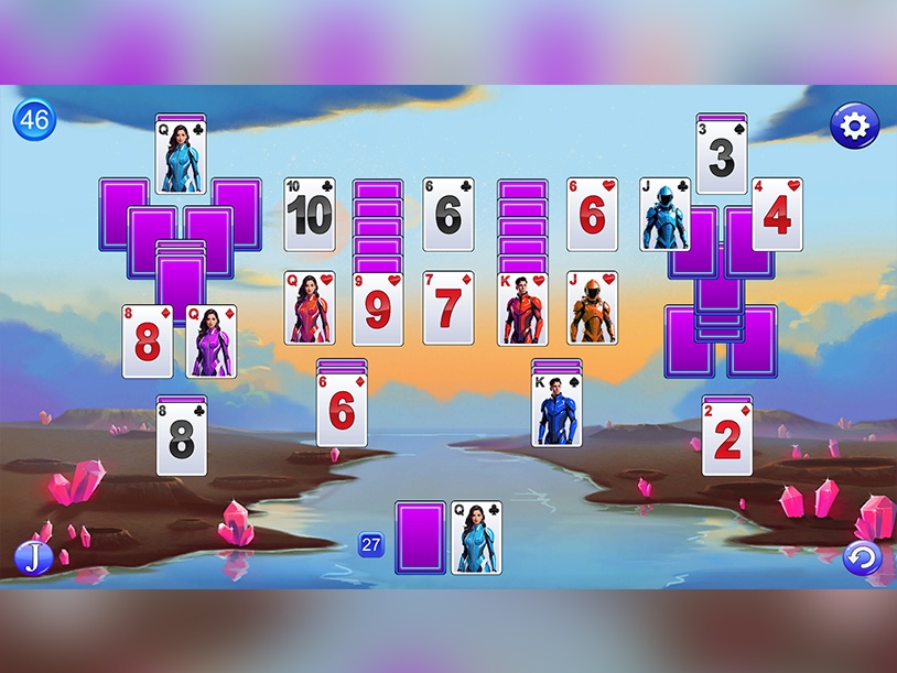 Cosmo Solitaire 2 screenshot 1