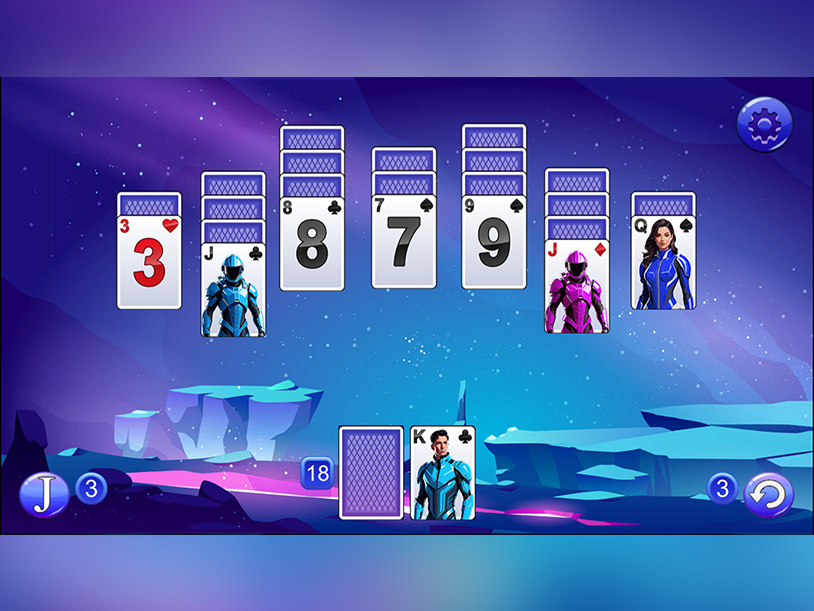 Cosmo Solitaire screenshot 2