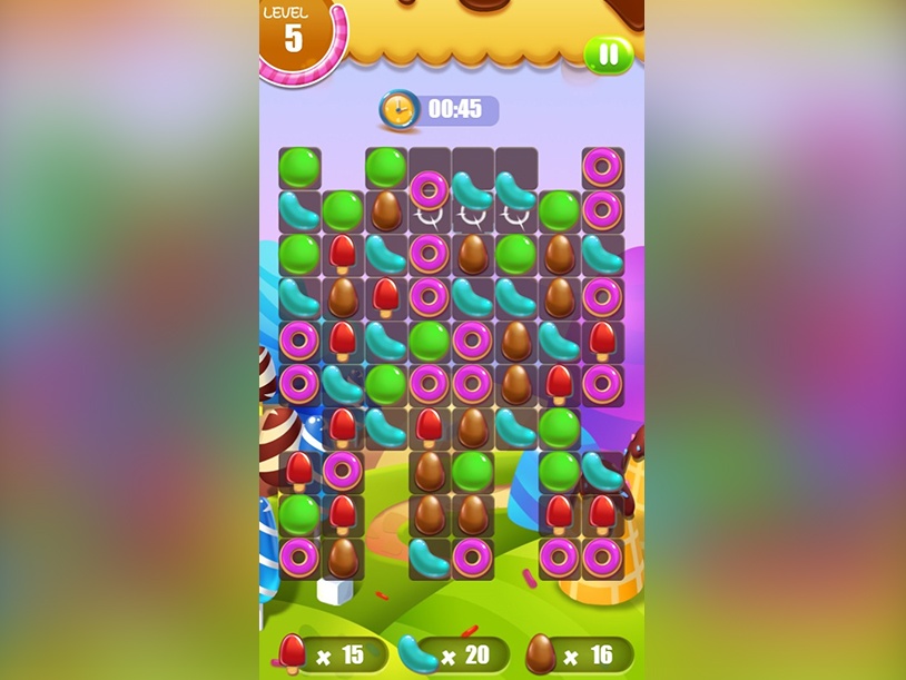 Crazy Cookies Match and Mix screenshot 2