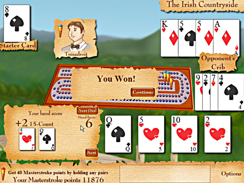 Cribbage Quest screenshot 1
