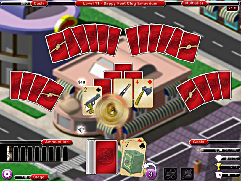 Crime Solitaire 2: The Smoking Gun screenshot 1