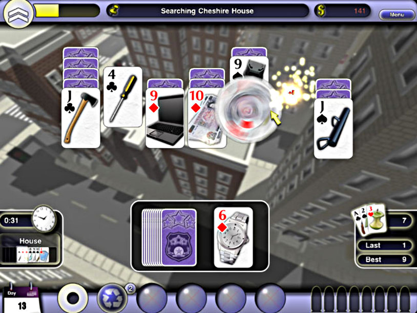 Crime Solitaire screenshot 3