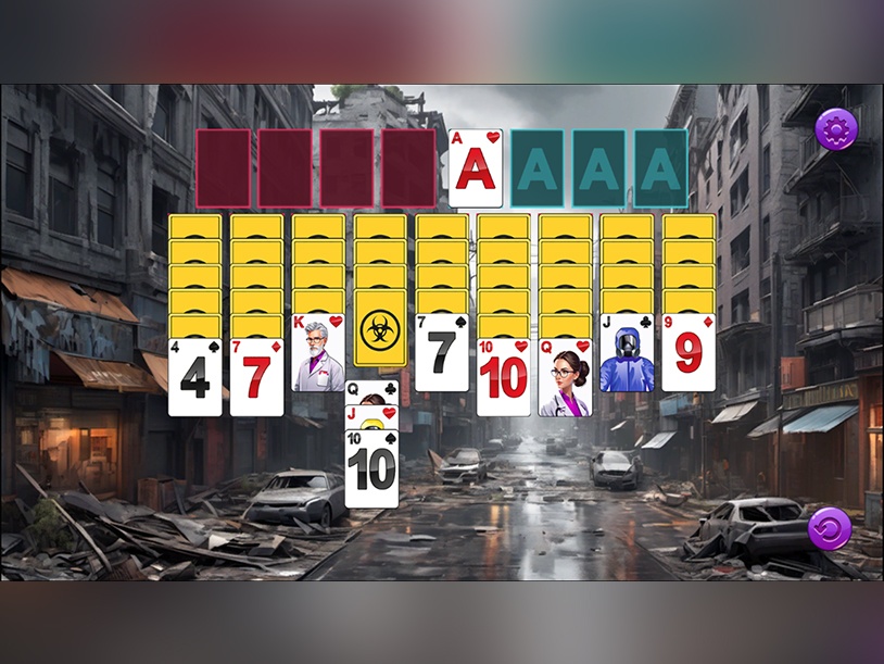 Dark Solitaire - Search for a Cure screenshot 2