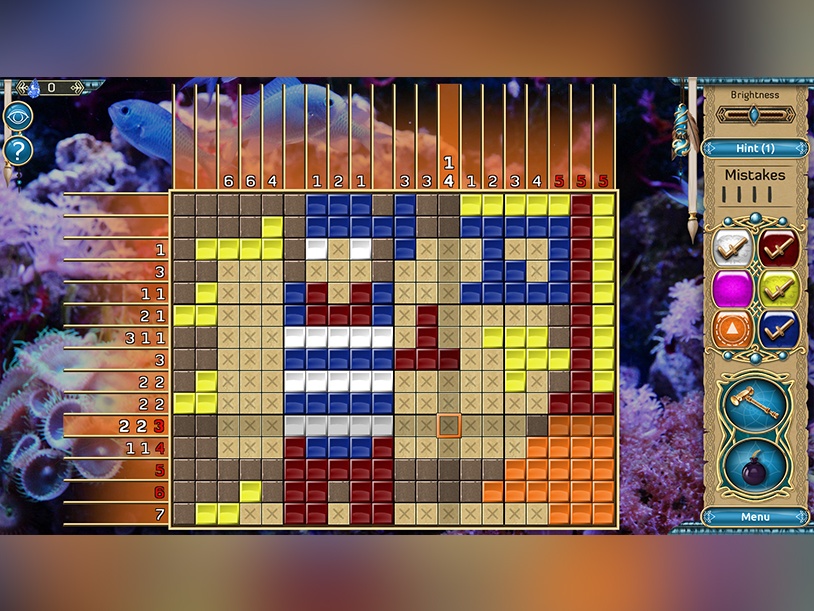 Daydream Mosaics 4 - Shades of Blue screenshot 3