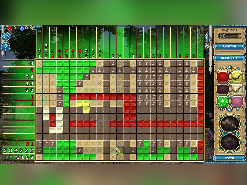 Daydream Mosaics 5 - Crimson Veil screenshot 1