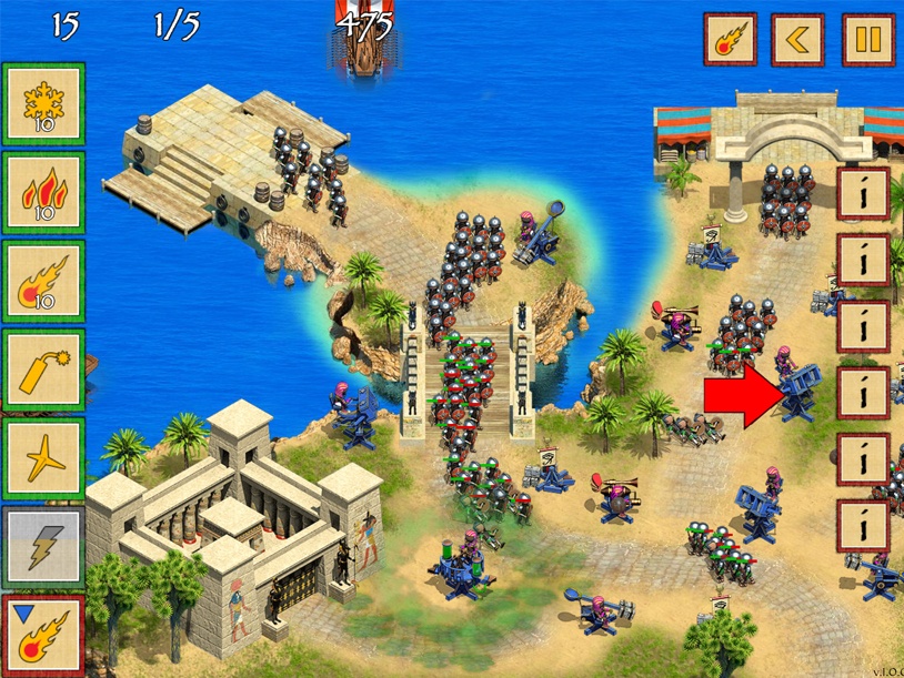 Defense of Egypt screenshot 1