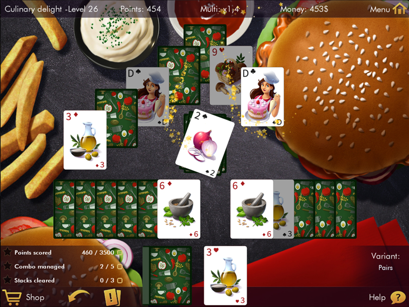 Delicious Solitaire screenshot 3