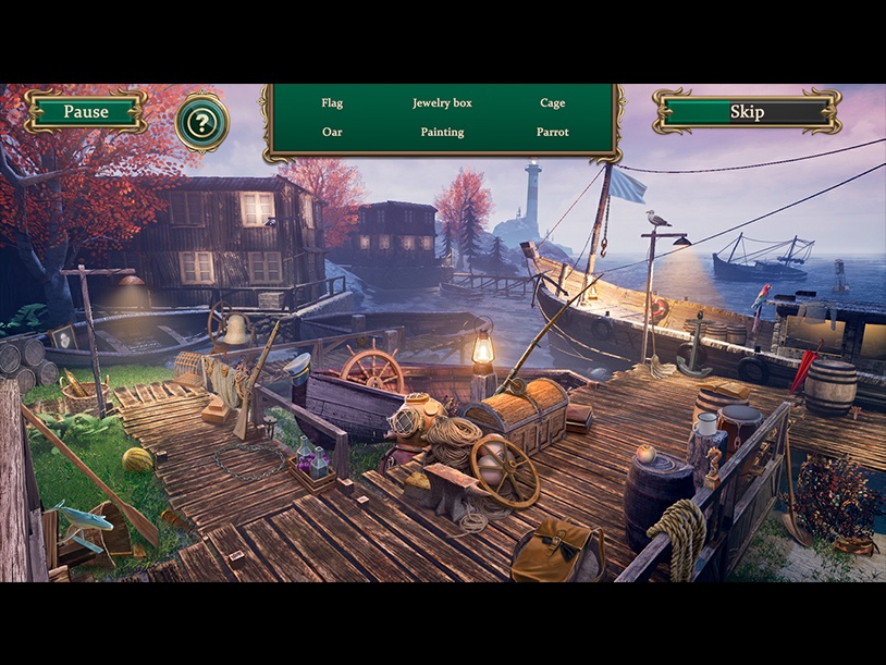 Detective notes - Lighthouse Mystery Solitaire screenshot 3