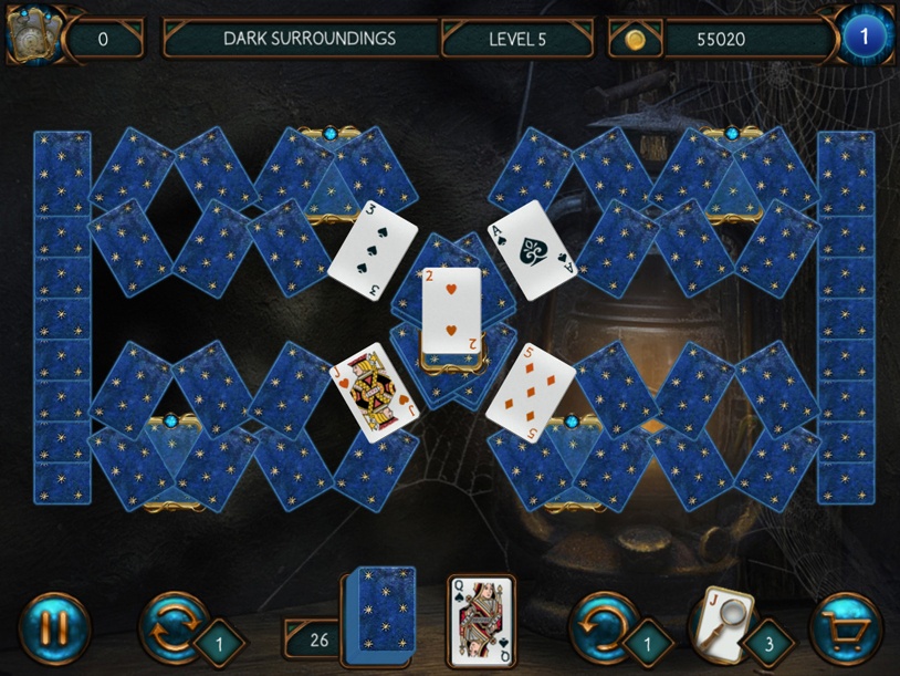 Detective Solitaire - Inspector Magic and the Forbidden Magic screenshot 3