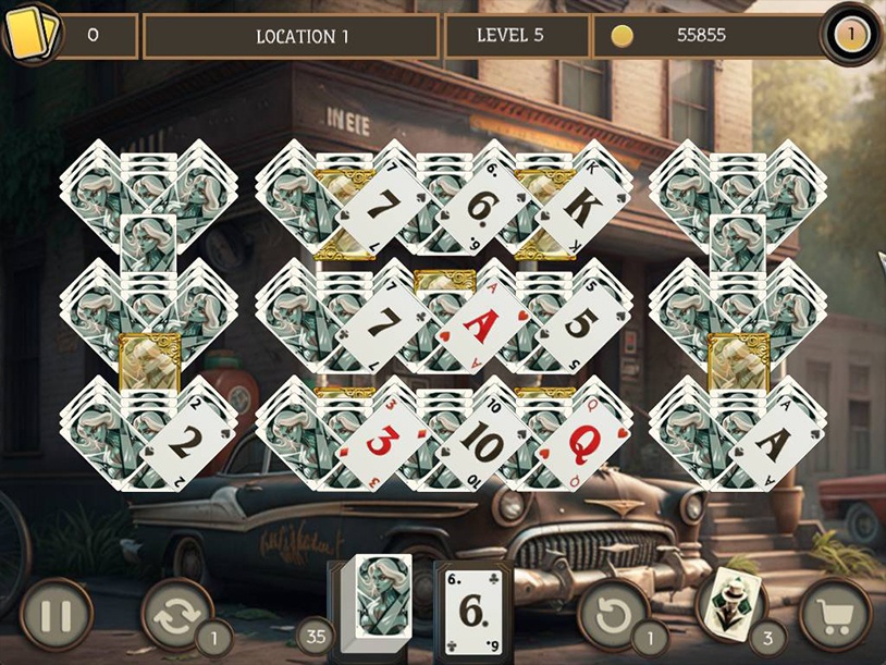 Detective Solitaire Butler Story 3 screenshot 1