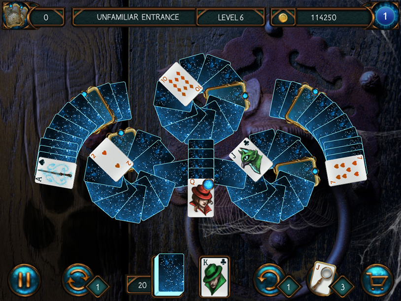 Detective Solitaire Inspector Magic And The Man Without A Face screenshot 1